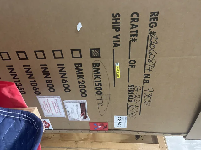 Aerco BMK1500 Condensing Boiler Hydronic System with O2 Trim & Edge Controller