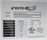VWR HCUCBI0404GLH Under Counter Laboratory Refrigerator Efficient Cold Storage
