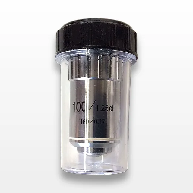 Fisher Scientific MP-OS100 Microscope Objective Lens 100/1.25 Oil Immersion