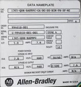 Allen Bradley 5412ESS Motor Control Center 4X-12 5HP 7.6A 460V Used