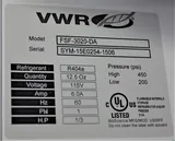 VWR Flammable Material Storage Freezer -20 to -25C 30 Cu ft Digital Alarm