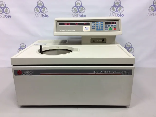 Beckman Optima MAX-E Ultracentrifuge 100000RPM Temp Control Microcentrifuge