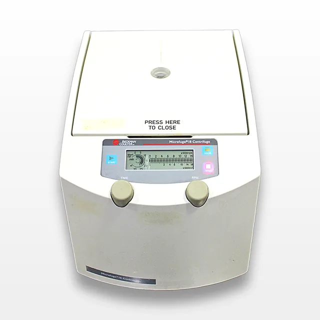 Beckman Coulter 367160 Microfuge 18 Centrifuge, 14,000 RPM, Used, Turnkey