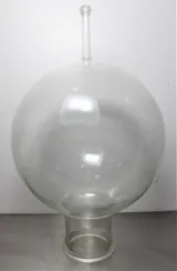 Kontes 15 Liter Round Bottom Boiling Flask w Inlet, Laboratory Flask