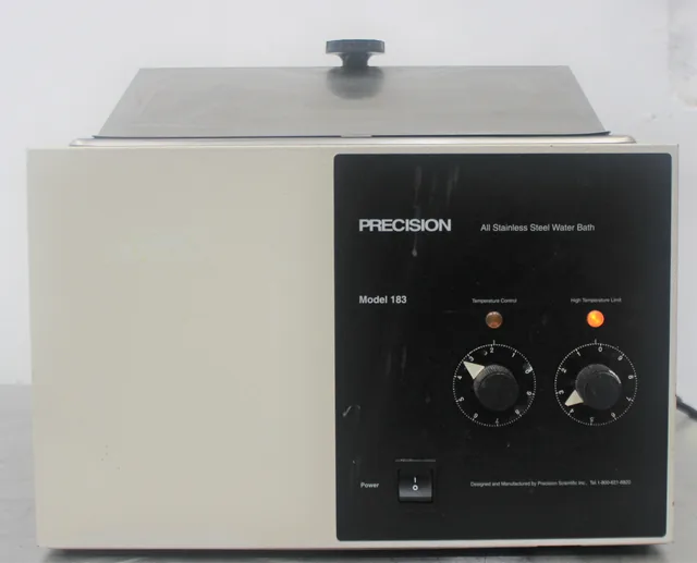 Precision Scientific 183 Water Bath - Wide Temp Range & Uniformity