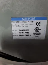 Millipore Synthesis A-10 Water Purification System 18.2 MΩ.cm Resistivity