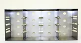 N/A Stainless Steel Freezer Rack for ULT, Holds 16 Boxes, Used