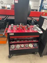 Amada Vipros 368 King II Metalworking Punch Press CNC Tooling System 460V