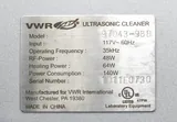 VWR 97043-988 Ultrasonic Cleaner Bath with Digital Timer 20-69C 35kHz