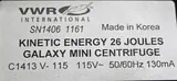 VWR Galaxy Mini Centrifuge KINETIC Energy 6000 RPM Used Lab Equipment