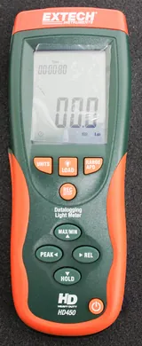 Extech HD450 Datalogging Light Meter with USB Port & Backlit Display