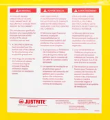 Justrite Sure-Grip EX Flammable Liquid Storage Cabinet 45 Gal Model 894520