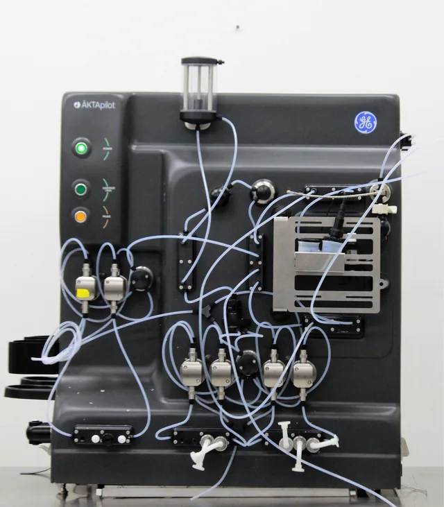 GE AKTApilot Liquid Chromatography System for Bioprocessing, Used