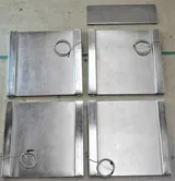 Sartorius IS99 Flat-Bed Floor Scale, Stainless Steel, Capacity 600 kg