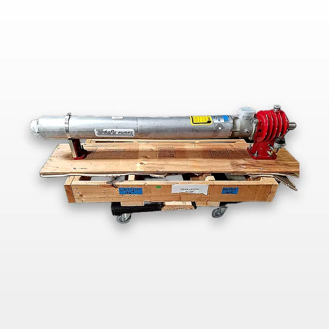 Tonkaflo SS8520E17-72360 Sanitary Stainless Screw Pump, 186 lbs, Good Condition