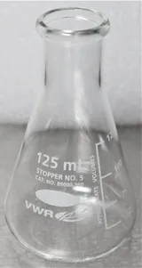 VWR 125mL Erlenmeyer Flask Narrow Mouth 89000-360 Box of 12 Turnkey Used