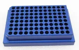 Unknown Aluminum Cooling Block 96-Well, Anodized Aluminum, 0.2 mL Tube Size