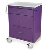 Harloff MDS3030K03 Medical Cart with Key Lock and Antimicrobial Top