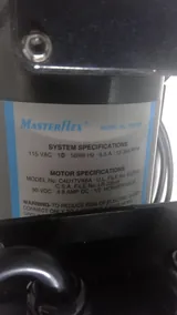 MasterFlex 7585-30 Peristaltic Pump With Speed Control Used in Labs