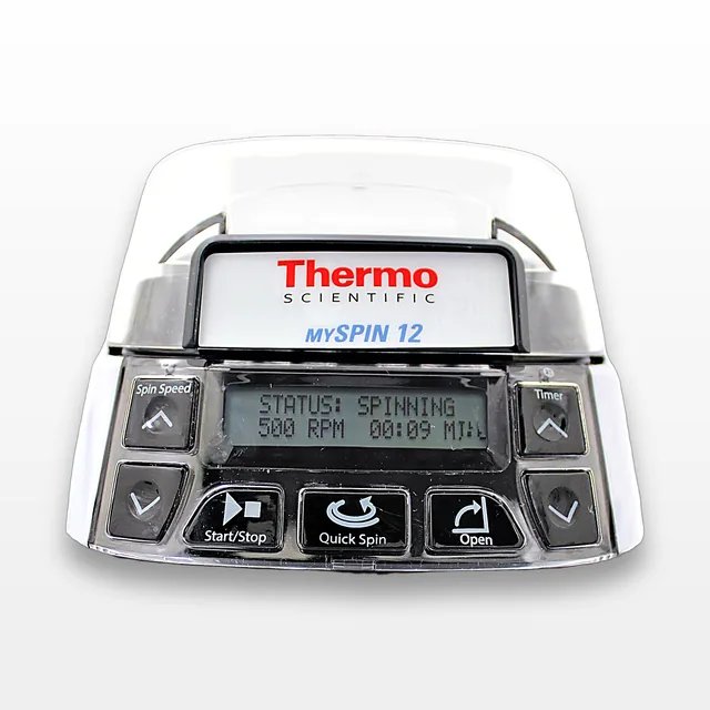 Thermo Scientific Gusto my SPIN 12 Mini Centrifuge 12,500 RPM PCR HPLC
