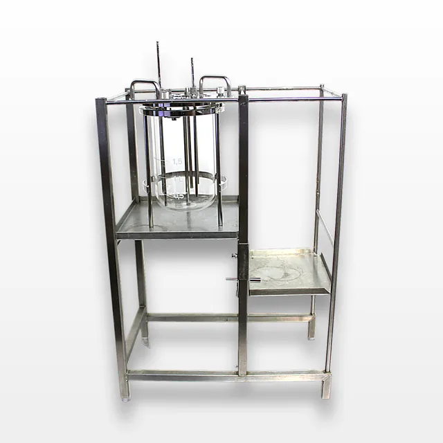 Sartorius Stedim Chromatography Column 2L Capacity With Base Stand Used