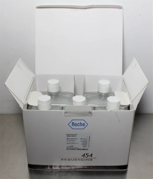 Roche 454 Sequencing Kit Buffer CB XL+ Genomic Analysis 10L Turn-Key