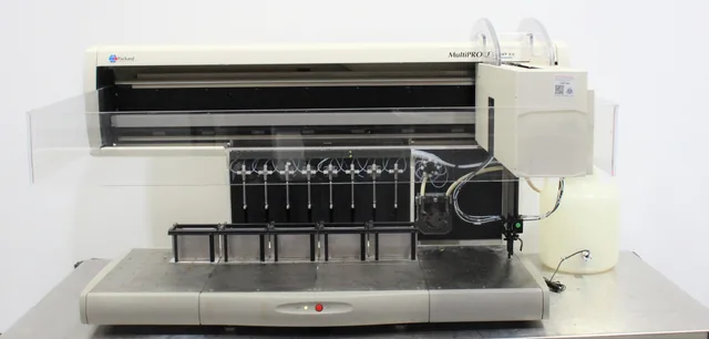 Packard AMP8E01 MultiPROBE II HT EX Automated Liquid Handler with Gripper