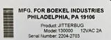 Boekel 130000 Microplate Shaker THE JITTERBUG 575-1500 RPM Heated System