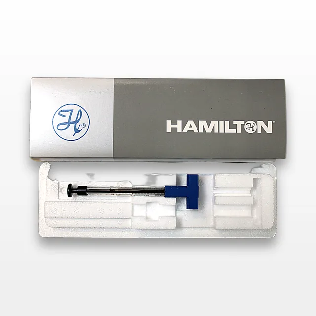 Hamilton SYR 500 uL Syringe New Turnkey Ready for Laboratory Use