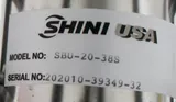 Shini SHD-25T Hopper Dryer for Plastic Materials with 160°C Temp