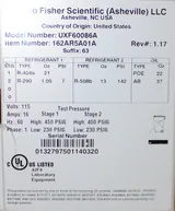 Thermo Revco UxF60086A Ultra Low Freezer -86C 815L Upright Lab Storage