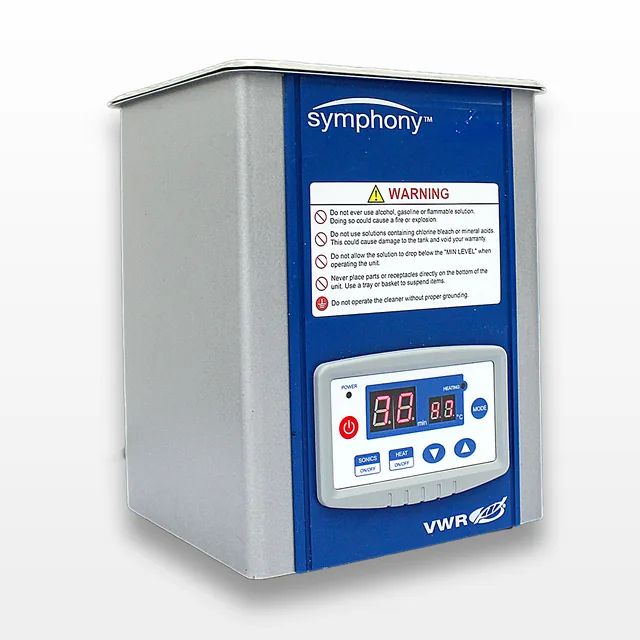 VWR 97043-988 Ultrasonic Cleaner Bath with Digital Timer 20-69C 35kHz