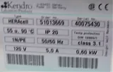 Kendro HERAcell 51013669 CO2 Incubator Cell Stab Grow System 5.4 Cuft