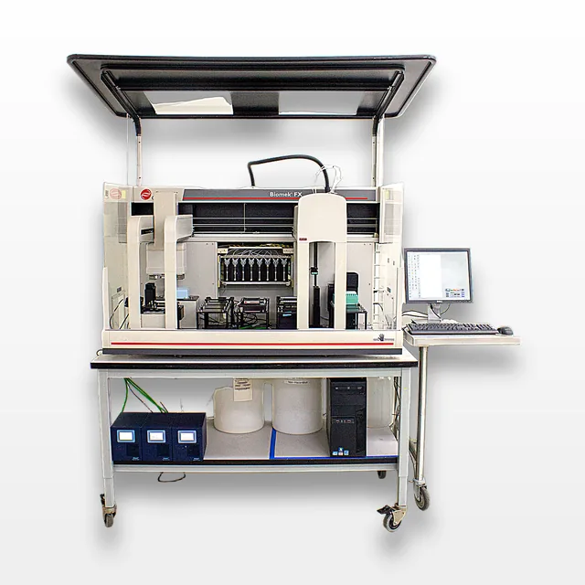 Beckman Coulter Biomek FX Automated Liquid Handler, Multichannel Heads Included