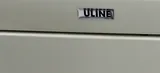 Uline Storage Cabinet Furniture Metal Beige Lockable 42inch Adjustable Shelves