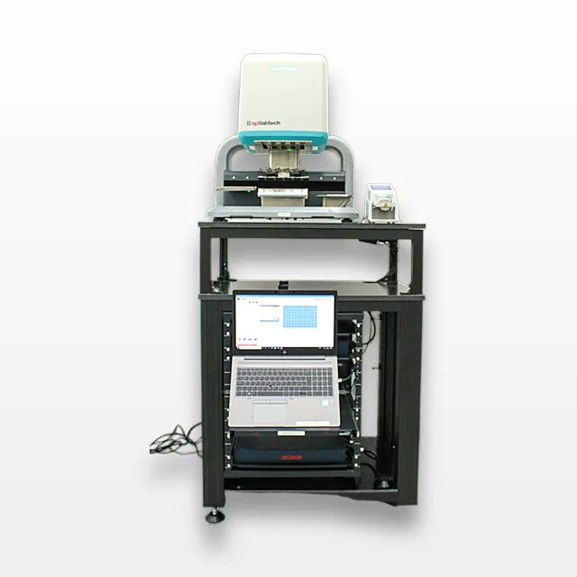 SPT Labtech Dragonfly Discovery Liquid Handler System with Cart