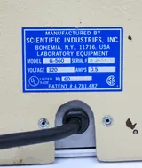 Scientific Instruments Inc G-560 Vortex Mixer 600-3200 RPM Variable Speed