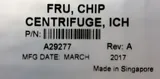 Applied Biosystems A29277 FRU Chip Centrifuge Model ICH Near New Condition