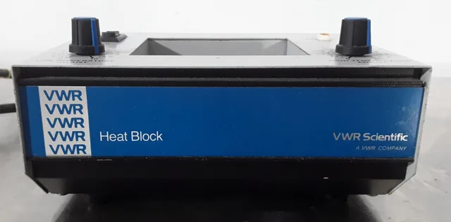 VWR 13259-005 Analog Heat Block, Temp Range 5C to 150C, Used, 120V/220V