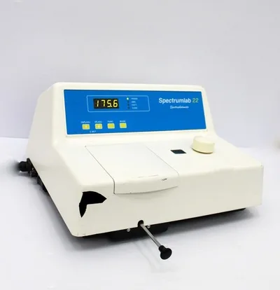 Spectrum Spectrumlab 22 Spectrophotometer with Absorbance & Transmittance Tests