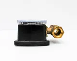 RCM Flo Gage Flowmeter NPT Port, 3-20 GPM, 212F, 180 Max PSI, Bronze
