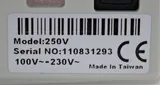 VWR Power Source 250V Electrophoresis Power Supply, 120V/220V, Used