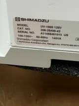 Shimadzu UV-1800 Spectrophotometer UV-Vis, 90 Samples/Hour