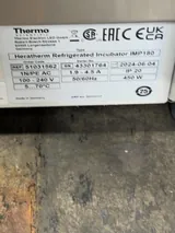 Thermo Fisher Scientific (Thermo Electron Led Gmbh) HeraTherm Refrigerated Incubator IMP180
