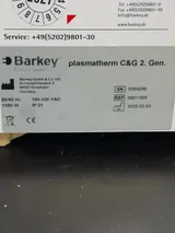 Barkey PLASMATHERM C&G 2. GEN. Plasma Thawing System 100-120VAC