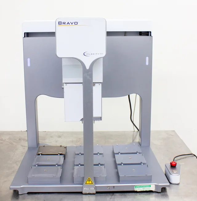 Agilent/Velocity11 Bravo Liquid Handler for Genomic Assays, 96-Well Head