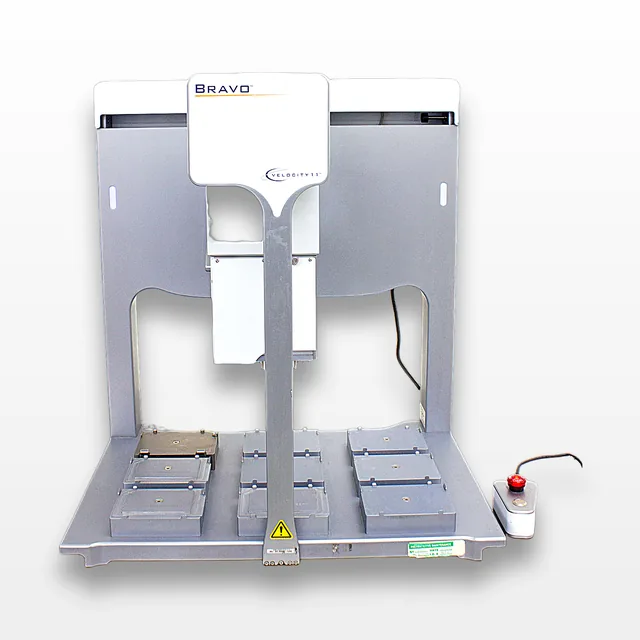 Agilent/Velocity11 Bravo Liquid Handler for Genomic Assays, 96-Well Head