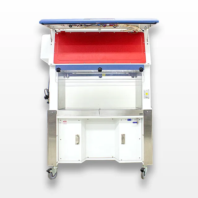 Ancare ACS-DS4 Animal Workstation Double-Sided Cage Changing Station