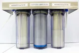 Max Water 20" Slim Blue 3 Stage Water Filter System Reverse Osmosis