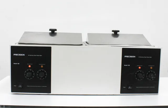 Precision Scientific Dual Heater Water Bath Cat: 66552 Dual Chamber, 12L
